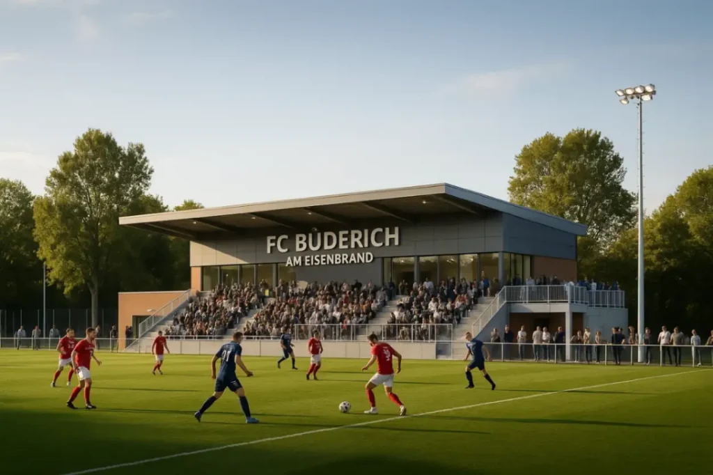 FC Büderich: Die Modernisierung des Stadions Am Eisenbrand